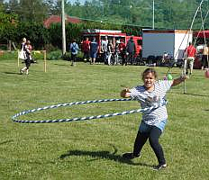 Hula-Hoop-Spielplatz Kinderfest Bodstedt